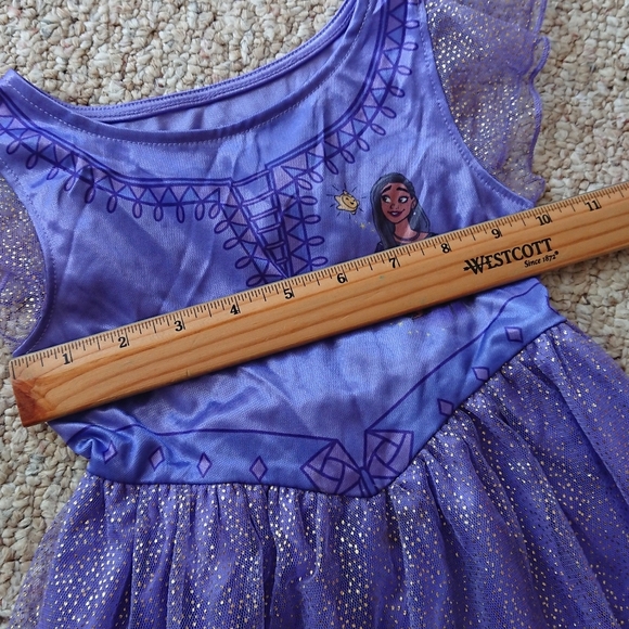 Disney Girls' Wish Nightgown in Purple size 4T - Picture 9 of 11